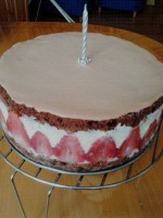 Čokoládový fraisier